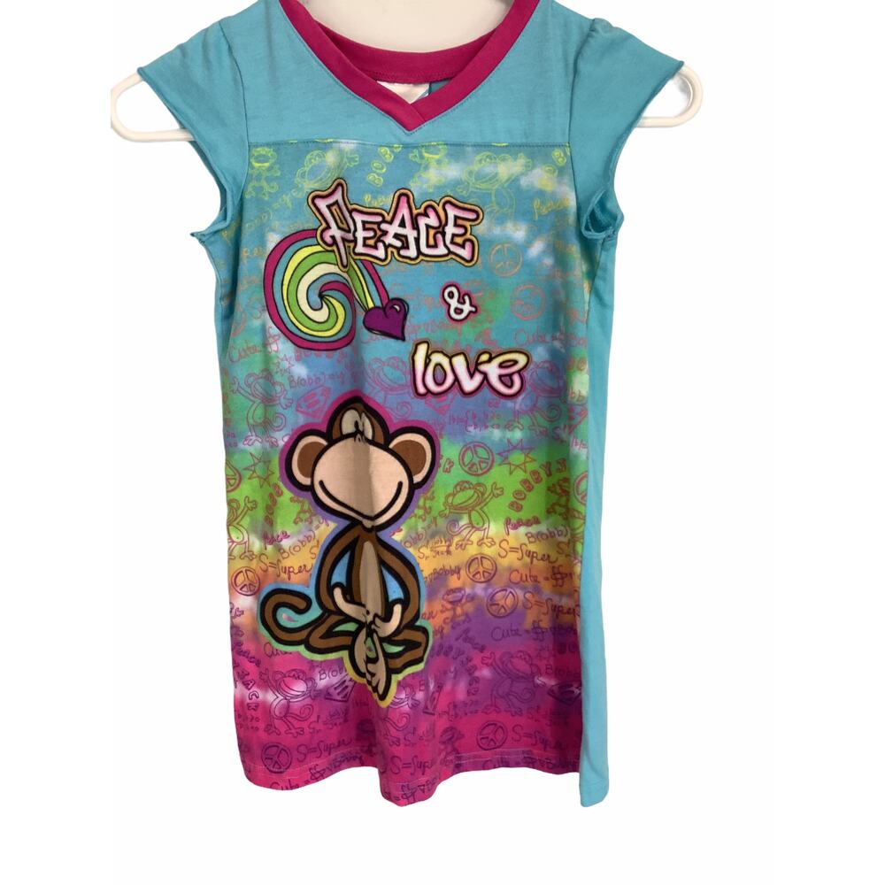Bobby Jack Girl’s Pajama Sleepwear Nightgown Kid’s Youth Size Small 6/6X